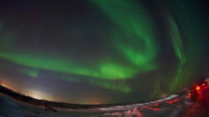 Auroras Boreales Escandinavas en Tren